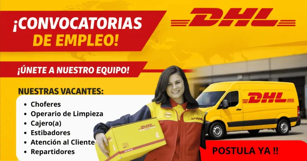 Vacantes Disponibles en DHL 2026: Oportunidades Laborales